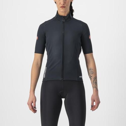 Castelli Perfetto RoS 2W Wind Jersey - Light Black (Grösse: S) von Castelli