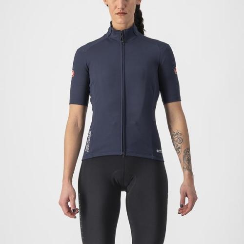 Castelli Perfetto RoS 2W Wind Jersey - Savile Blue (Grösse: L) von Castelli