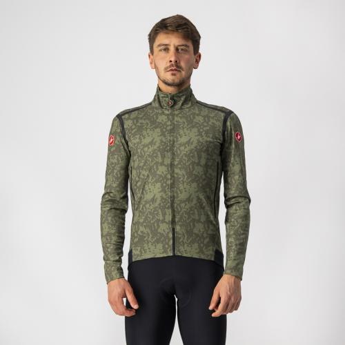 Castelli Perfetto RoS Long Sleeve - Military Green/Light Military-Black (Grösse: L) von Castelli