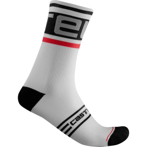 Castelli Prologo 15 Sock - Black/White (Grösse: S-M) von Castelli