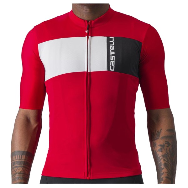 Castelli - Prologo 7 Jersey - Velotrikot Gr S rot von Castelli