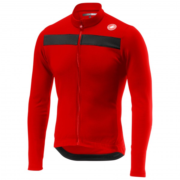 Castelli - Puro 3 Jersey Full Zip - Velotrikot Gr 3XL rot von Castelli