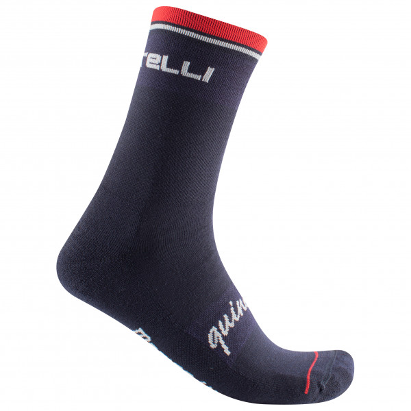 Castelli - Quindici Soft Merino Sock - Velosocken Gr L/XL blau von Castelli