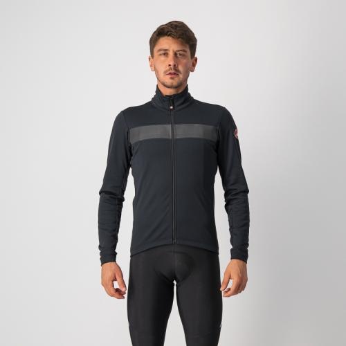 Castelli Raddoppia 3 Jacket - Light Black/Black Reflex (Grösse: L) von Castelli