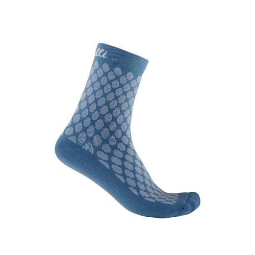 Castelli Sfida 13 Sock - Dark Steel Blue/Light Steel Blue (Grösse: L-XL) von Castelli