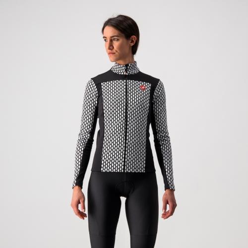 Castelli Sfida 2 Jersey FZ - Black/White (Grösse: L) von Castelli