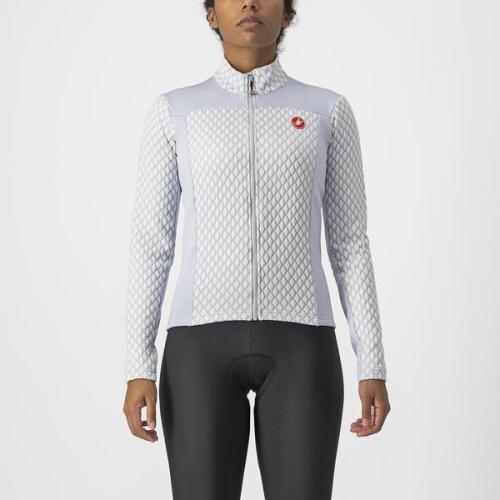 Castelli Sfida 2 Jersey FZ - Silver Gray/White (Grösse: S) von Castelli