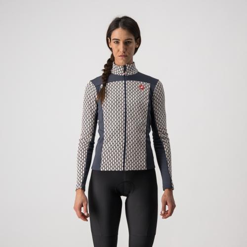 Castelli Sfida 2 Jersey FZ - Soft Pink/Dark Steel Blue (Grösse: XS) von Castelli