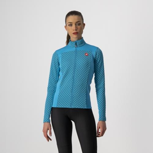 Castelli Sfida 2 Jersey FZ - Teal Blue/Sky Blue (Grösse: S) von Castelli