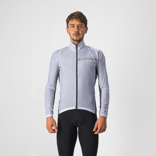 Castelli Squadra Stretch Jacket - Silver Gray/Dark Gray (Grösse: 2XL) von Castelli