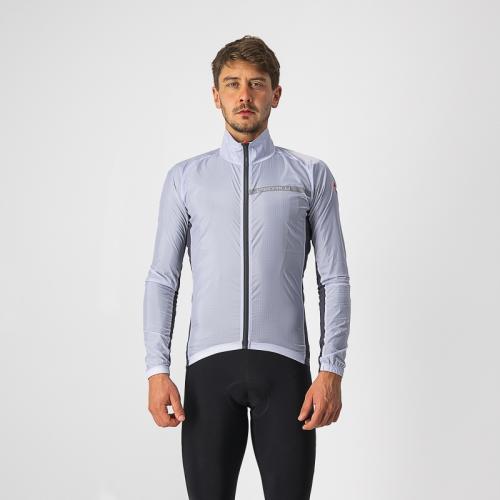Castelli Squadra Stretch Jacket - Silver Gray/Dark Gray (Grösse: S) von Castelli