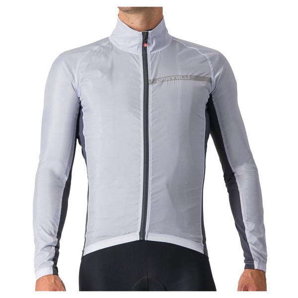 Castelli - Squadra Stretch Jacket - Velojacke Gr 3XL grau von Castelli