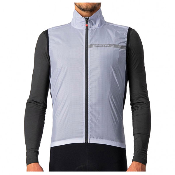 Castelli - Squadra Stretch Vest - Velogilet Gr 3XL grau von Castelli