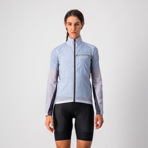 Castelli Squadra Stretch W Jacket - Silver Gray/Dark Gray (Grösse: S) von Castelli