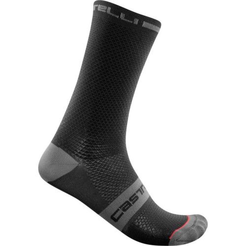 Castelli Superleggera T 18 Sock - Black (Grösse: S-M) von Castelli