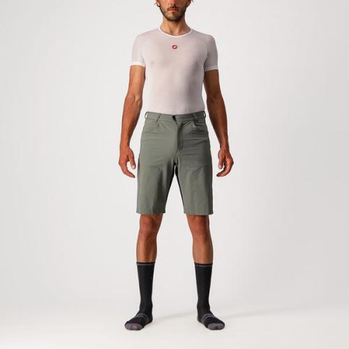 Castelli Unlimited Baggy Short - Forest Gray (Grösse: 2XL) von Castelli