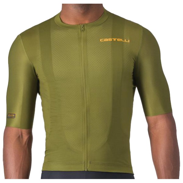 Castelli - Unlimited Entrata 3 Jersey - Velotrikot Gr 3XL oliv von Castelli