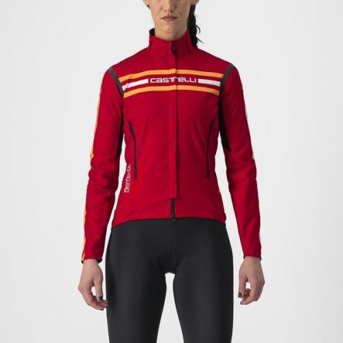 Castelli Unlimited Perfetto RoS 2 W Jacket - Dark Red (Grösse: XL) von Castelli