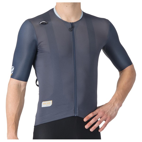 Castelli - Unlimited Pro Jersey - Velotrikot Gr L blau von Castelli