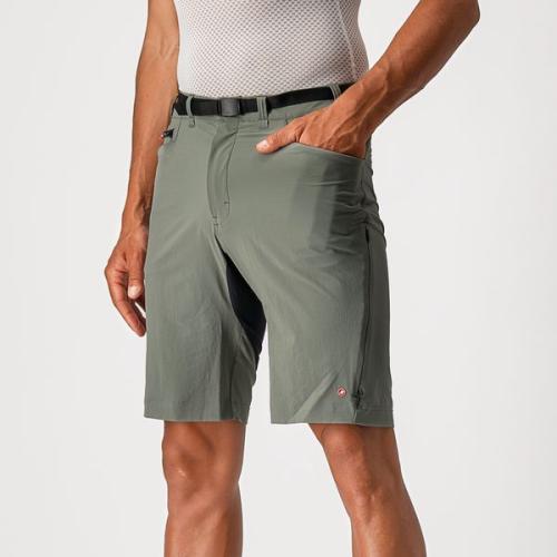 Castelli Unlimited Trail Baggy Short - Forest Gray (Grösse: XL) von Castelli