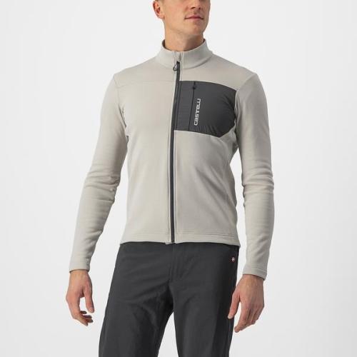 Castelli Unlimited Trail Jersey - Travertine Gray/Dark Gray (Grösse: M) von Castelli