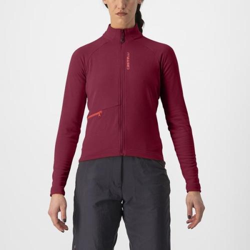 Castelli Unlimited Trail W Jersey - Bordeaux/Brilliant Pink (Grösse: L) von Castelli