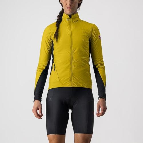 Castelli Unlimited W Puffy Jacket - Goldenrod/Dark Gray-Black (Grösse: S) von Castelli