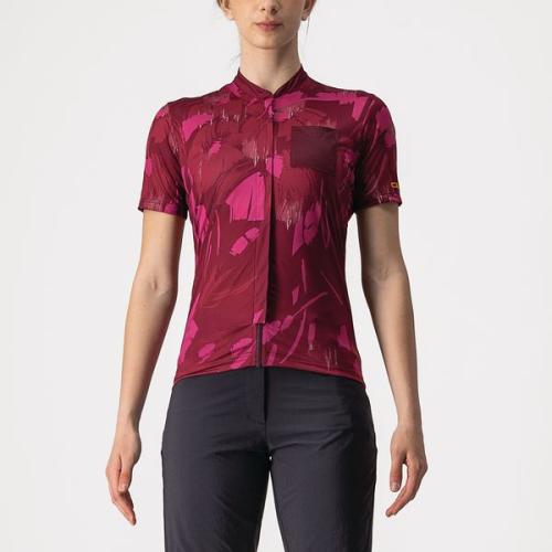 Castelli Unltd Sentiero Jersey - Barbaresco Red (Grösse: XS) von Castelli