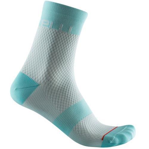 Castelli Velocissima 12 Sock - Skylight/Light Acqua (Grösse: L-XL) von Castelli