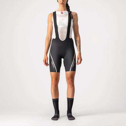 Castelli Velocissima 3 Bibshort - Black/Silver (Grösse: L) von Castelli