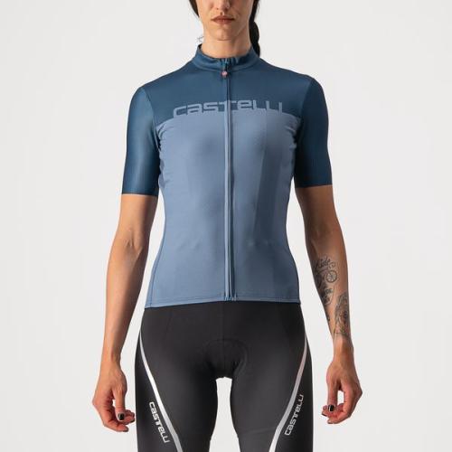 Castelli Velocissima Jersey - Light Steel Blue/Moonlite Ocean (Grösse: L) von Castelli