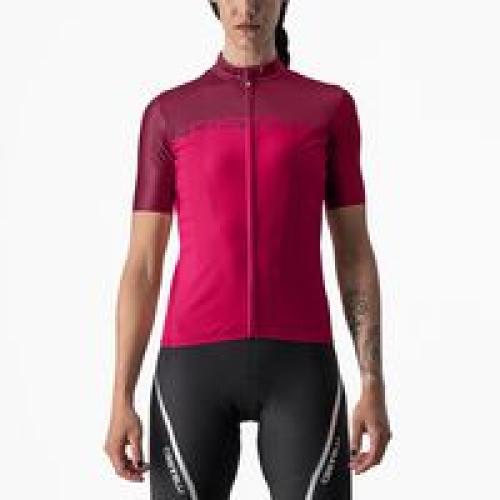 Castelli Velocissima Jersey - Persian Red/Bordeaux (Grösse: M) von Castelli