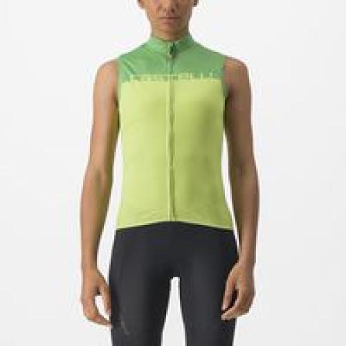 Castelli Velocissima Sleeveless - Bright Lime/Absinthe (Grösse: S) von Castelli