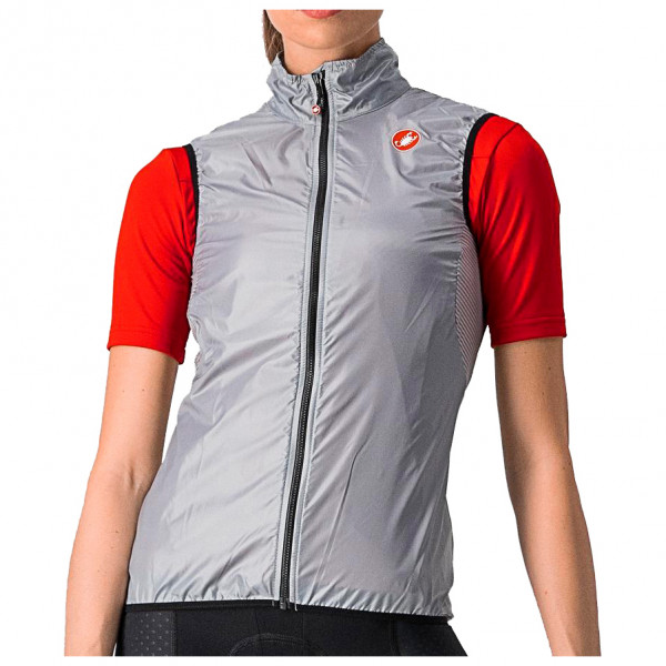 Castelli - Women's Aria Vest - Velogilet Gr XS grau von Castelli