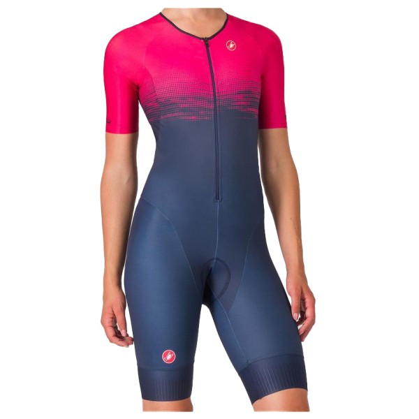 Castelli - Women's Core Tri Suit S/S - Veloeinteiler Gr M;S;XL;XS blau;schwarz von Castelli