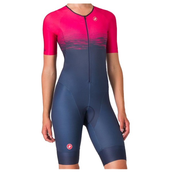 Castelli - Women's Core Tri Suit S/S - Veloeinteiler Gr L blau von Castelli