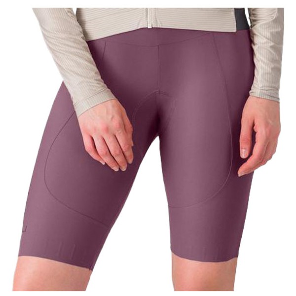 Castelli - Women's Espresso DT Bibshort - Velohose Gr L lila von Castelli