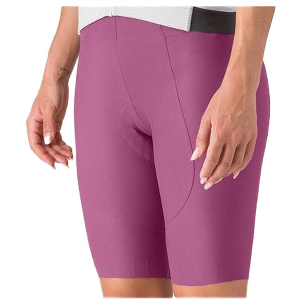 Castelli - Women's Espresso Short - Velohose Gr M rosa/lila von Castelli