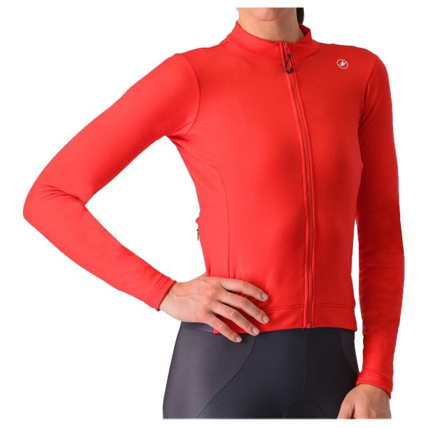 Castelli - Women's Espresso Thermal Jersey - Velotrikot Gr L;M;XL lila/rosa;rot von Castelli