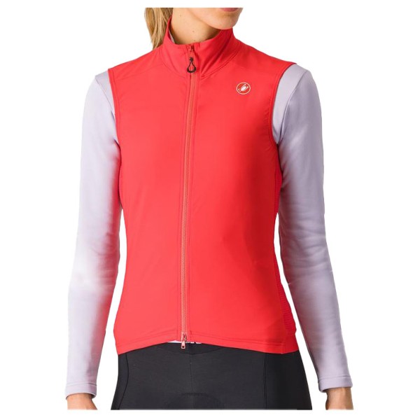 Castelli - Women's Espresso Vest - Velogilet Gr L;M;S;XL;XS rot;schwarz von Castelli