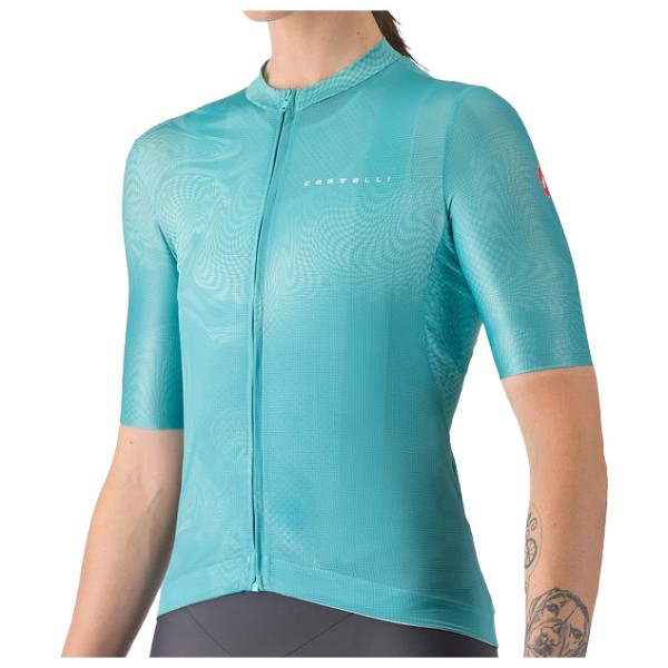 Castelli - Women's Fantasia Jersey - Velotrikot Gr L;M;S;XL;XS türkis;weiß von Castelli