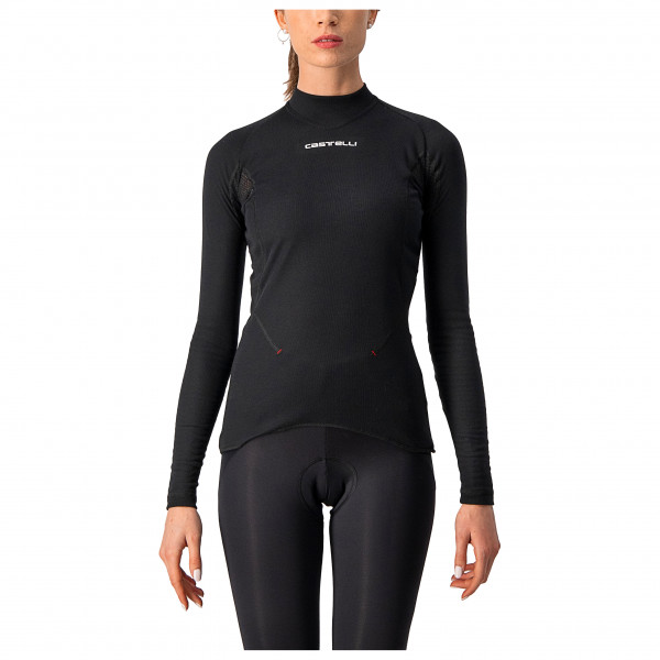 Castelli - Women's Flanders 2 Warm Long Sleeve - Velounterhemd Gr M schwarz von Castelli