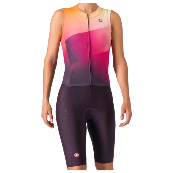 Castelli - Women's Free Sanremo Tri Suit Sleeveless - Veloeinteiler Gr L;M;S;XL;XS bunt;grau;schwarz von Castelli