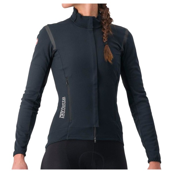 Castelli - Women's Perfetto Ros 2 Jacket - Velojacke Gr L blau/schwarz von Castelli