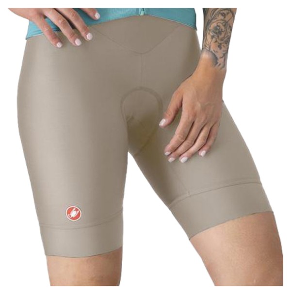 Castelli - Women's Prima 2 DT Bibshort - Velohose Gr L beige von Castelli