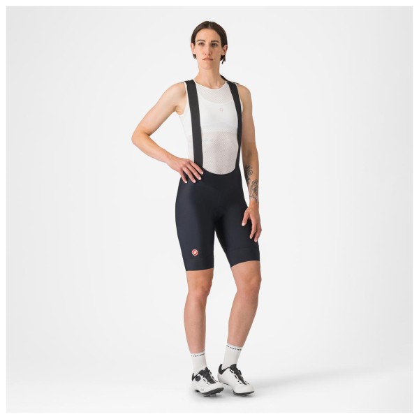 Castelli - Women's Prima 2 DT Bibshort - Velohose Gr M weiß von Castelli