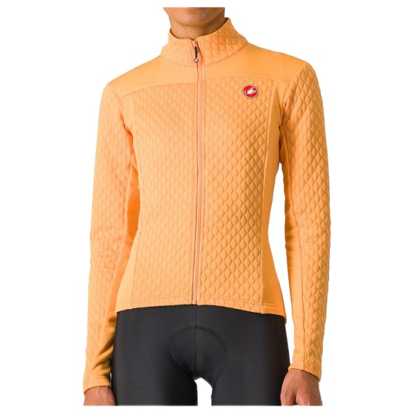 Castelli - Women's Sfida 2 Jersey Full Zip - Velotrikot Gr M orange von Castelli