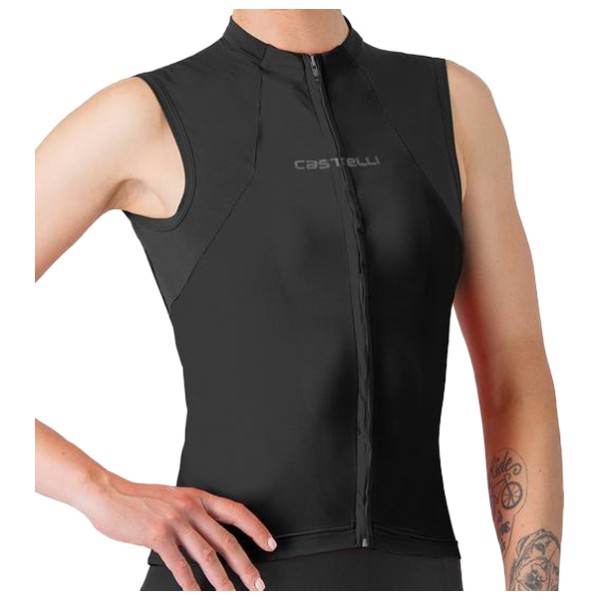 Castelli - Women's Sole Sleeveless Jersey - Velo Singlet Gr XS schwarz von Castelli