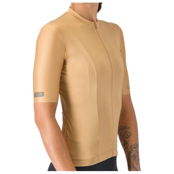 Castelli - Women's Unlimited Jersey - Velotrikot Gr L;M;S;XL;XS beige;blau von Castelli