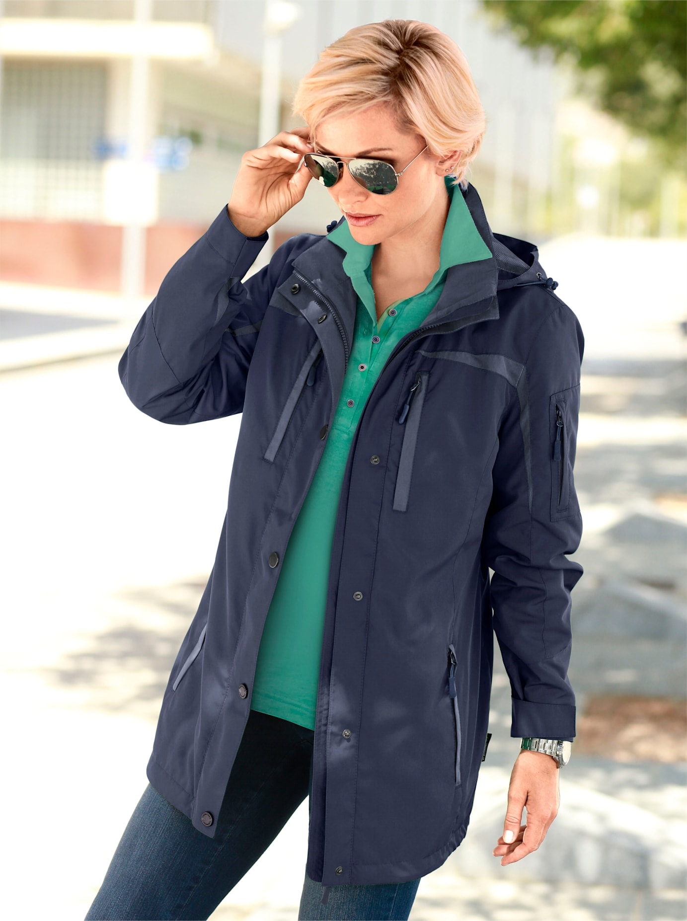 Casual Looks Funktionsjacke, mit Kapuze Casual Looks Funktionsjacke, mit Kapuze von Casual Looks